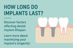 Close up shot of a dentist pointing to a dental implant integrated into a patient's jawbone, highlighting the fusion of the implant with the bone. No text on the image.
